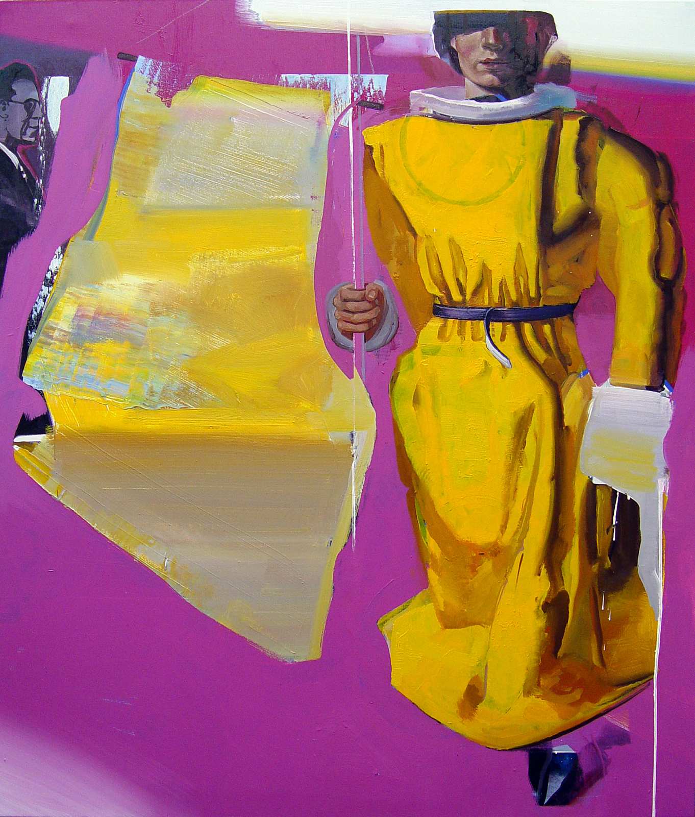 frohe botschaft,Painting by Rayk Goetze