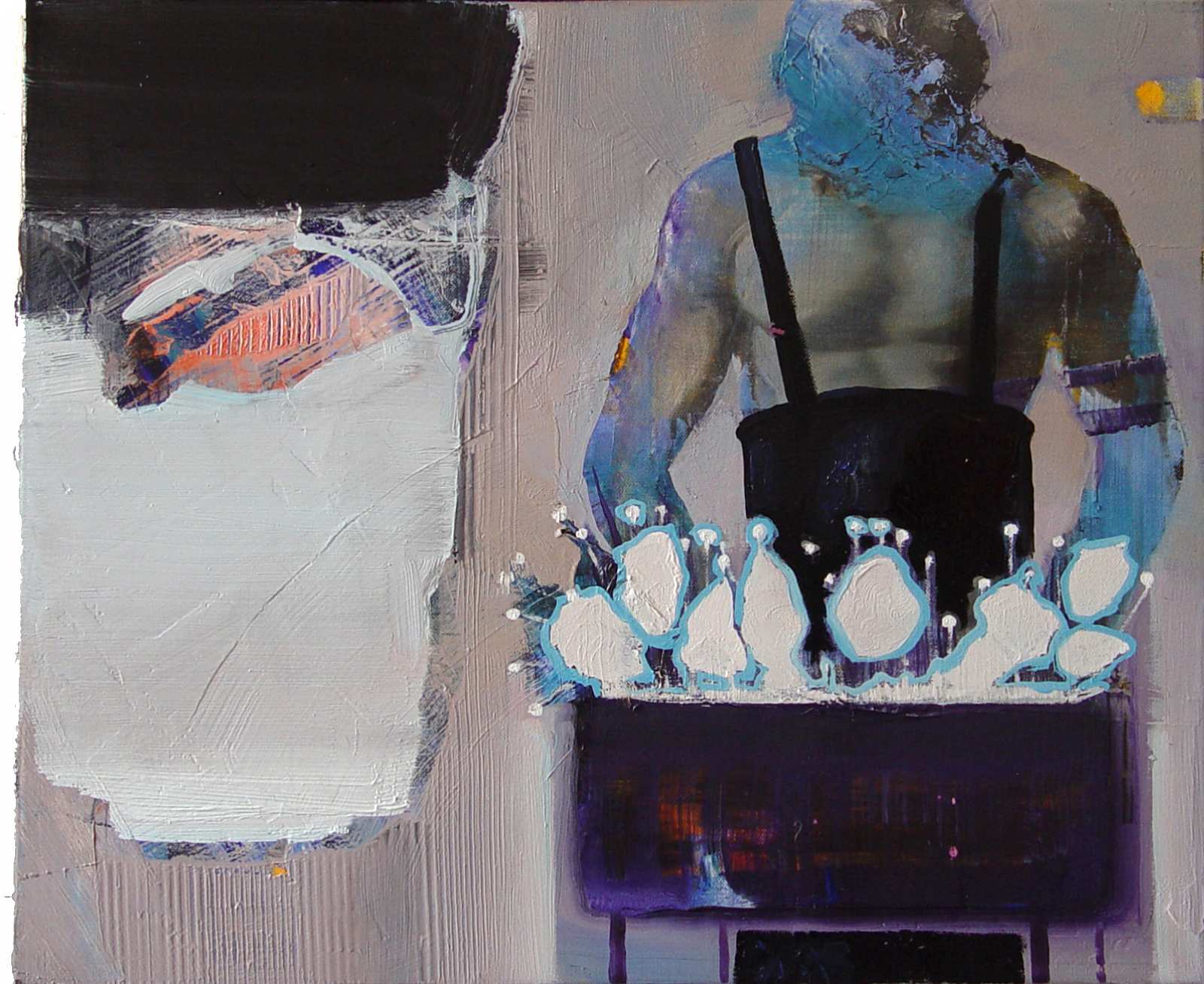 Hände in Unschuld,Painting by Rayk Goetze