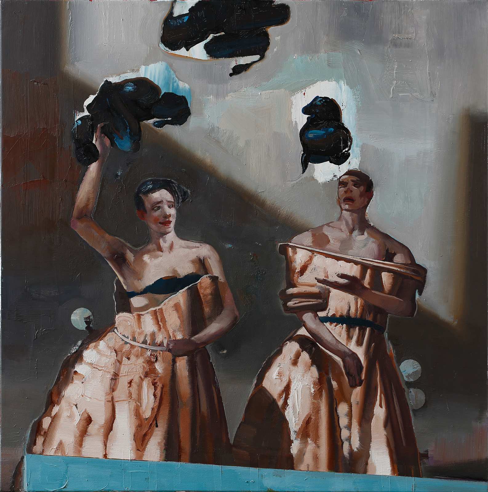 Jonglage,Painting by Rayk Goetze