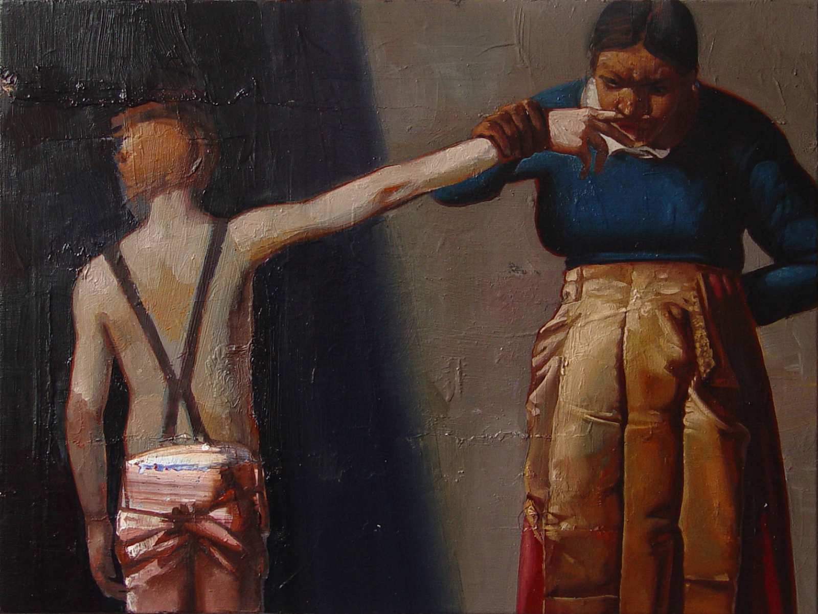 Ruchbar,Painting by Rayk Goetze