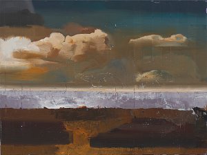 Horizon,Painting by Rayk Goetze