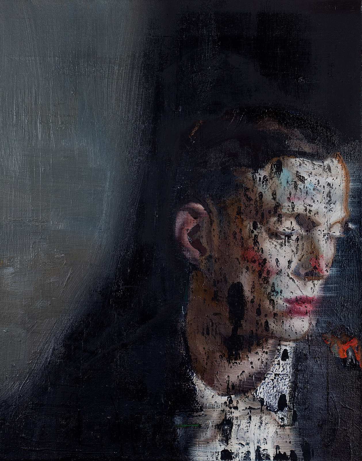 Skywalker,Painting by Rayk Goetze