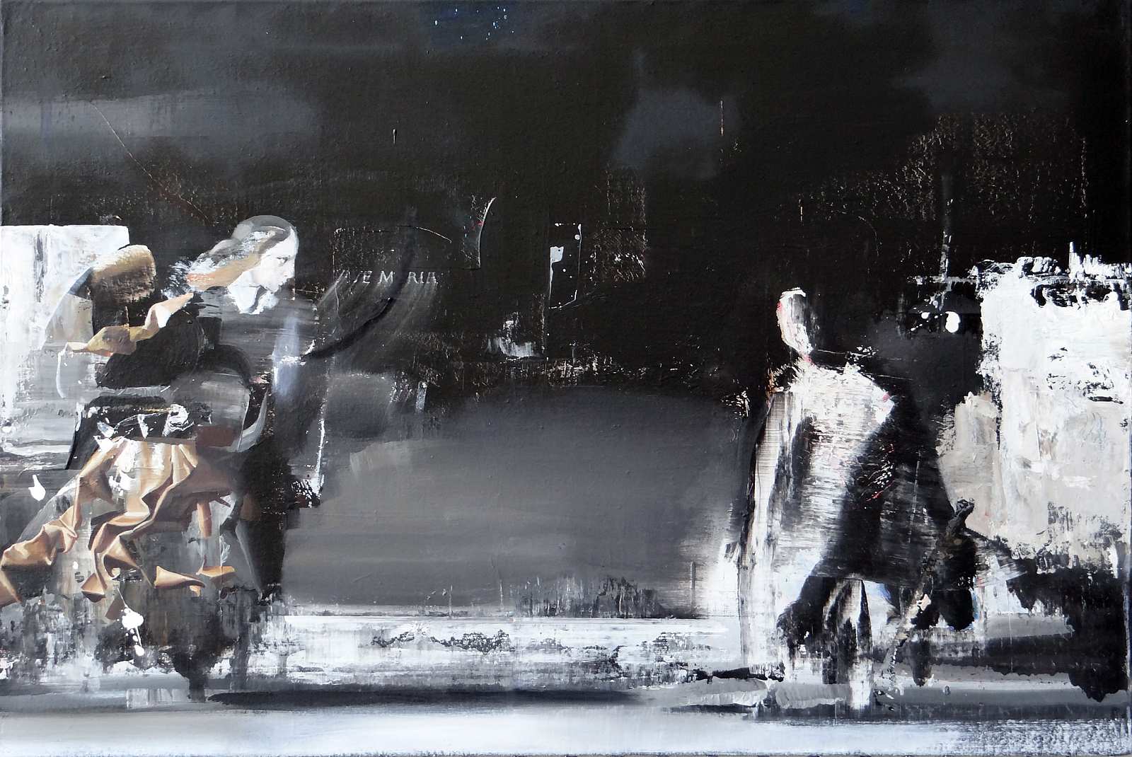 bote,Painting by Rayk Goetze