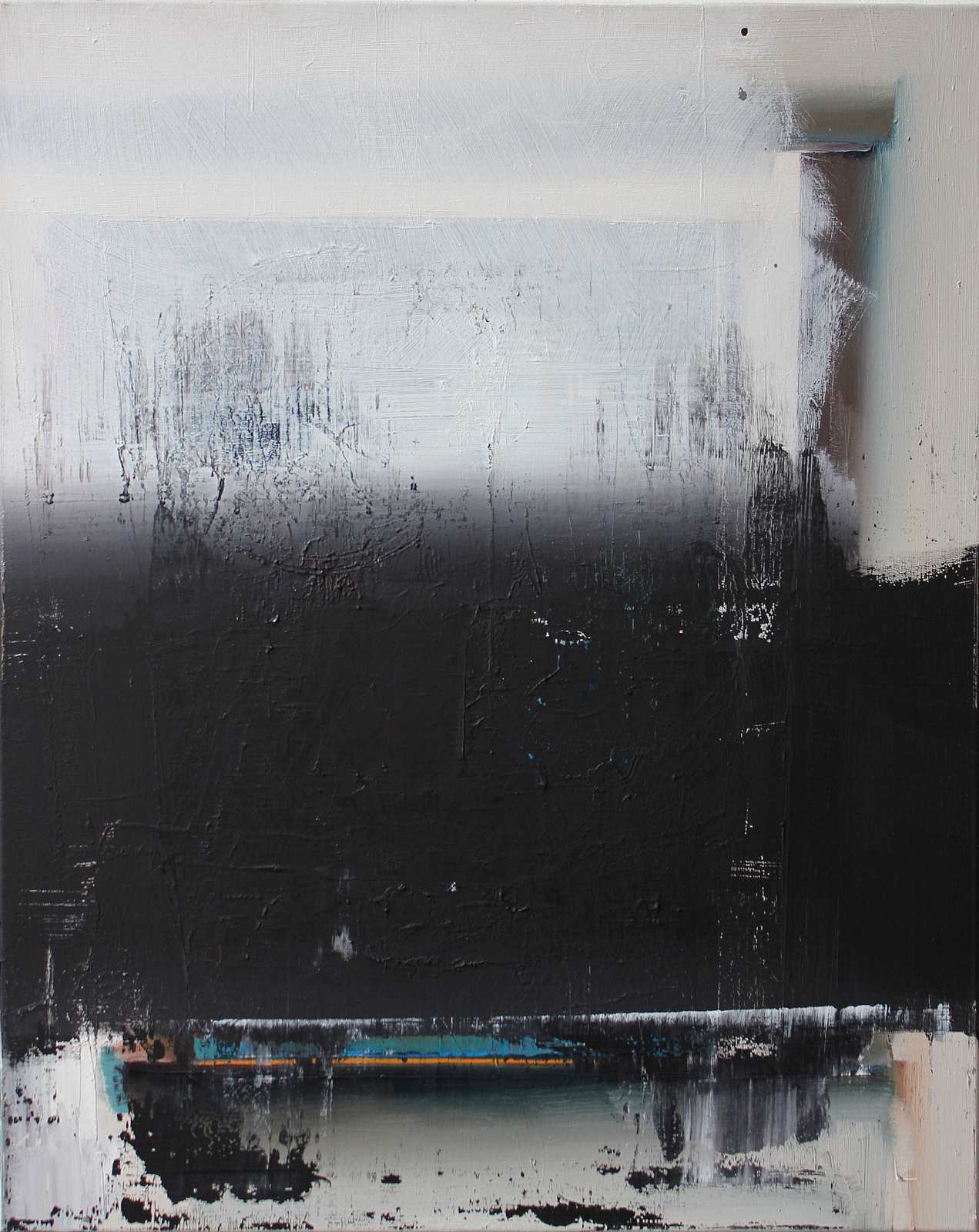 gelände,Painting by Rayk Goetze