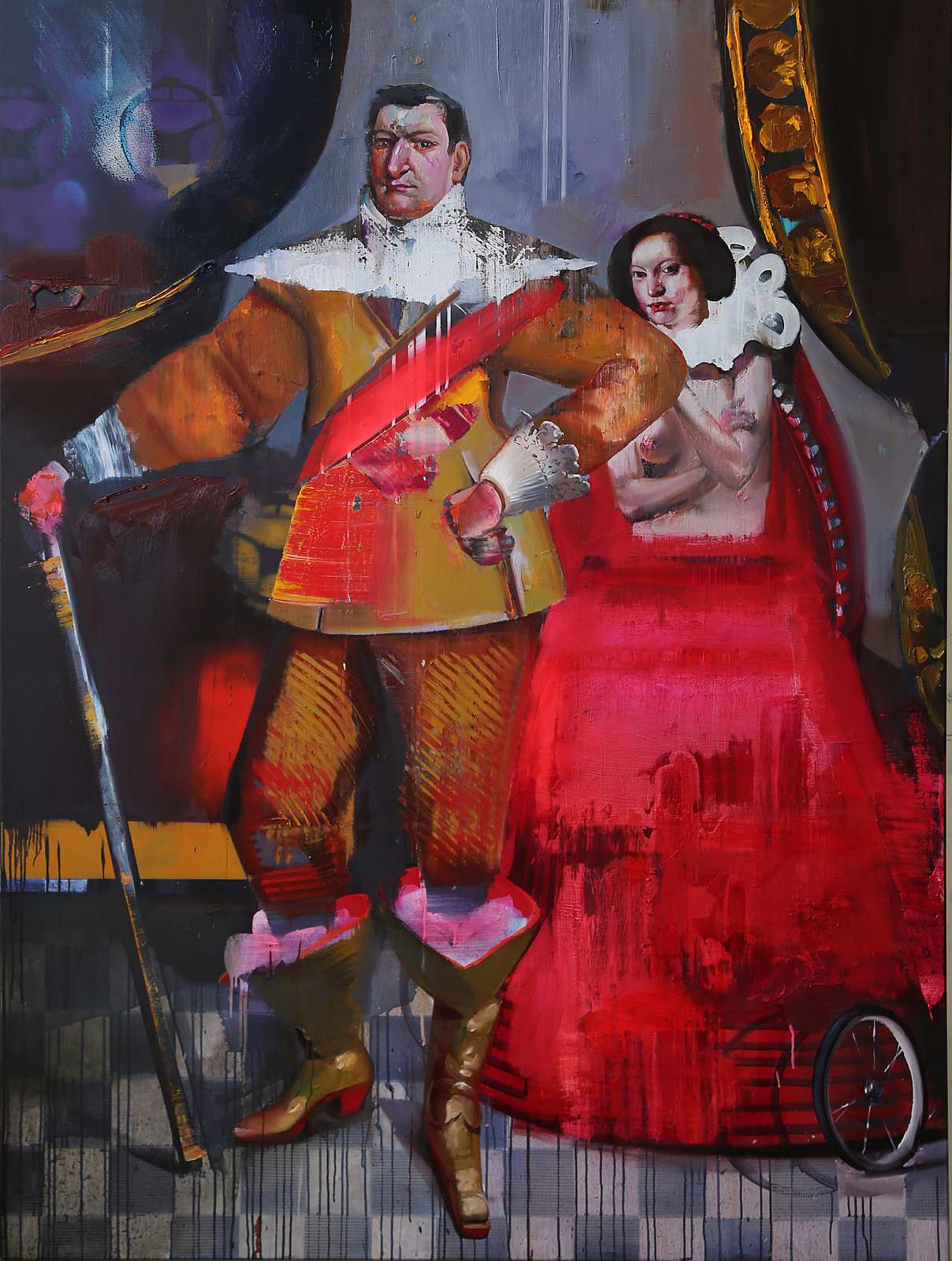 Großer Kurfürst,Painting by Rayk Goetze