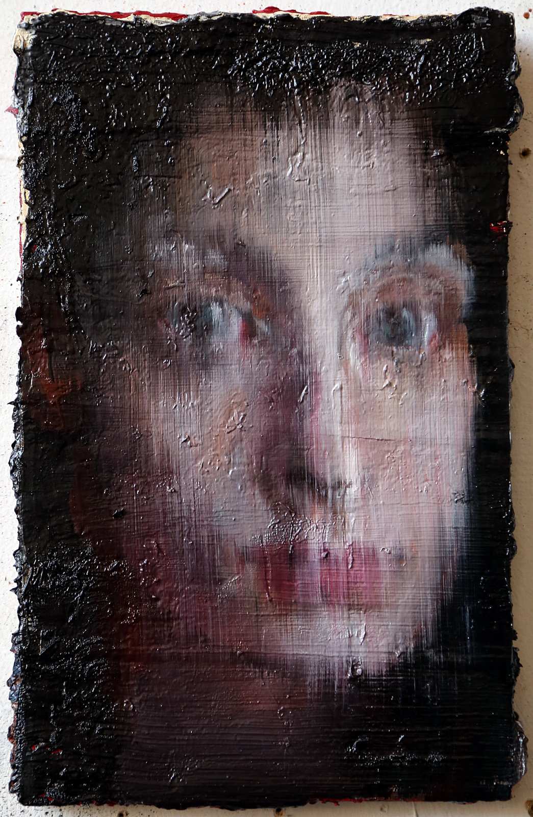 portrait 2,Painting by Rayk Goetze