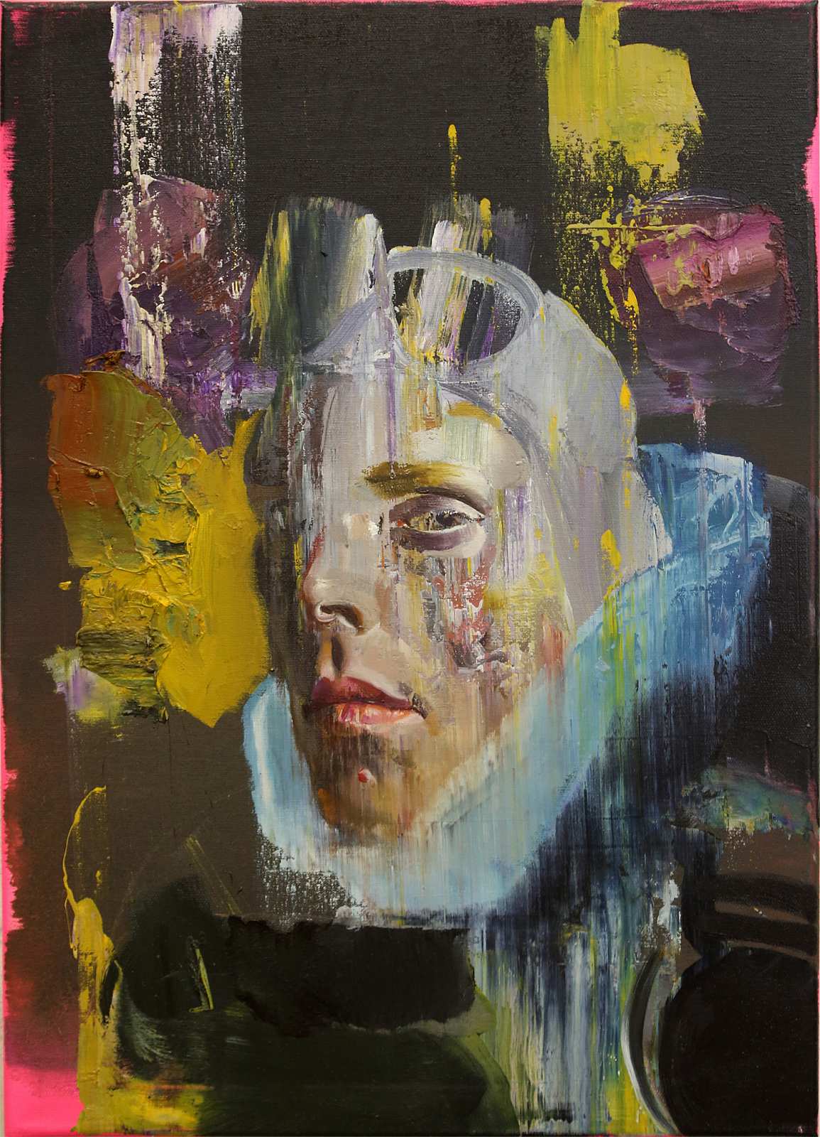 Portrait des Kurfürst als junger Mann 2,Painting by Rayk Goetze