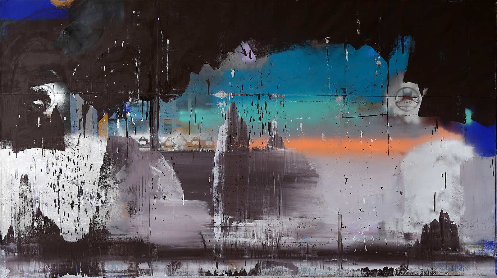 Stätte,Painting by Rayk Goetze