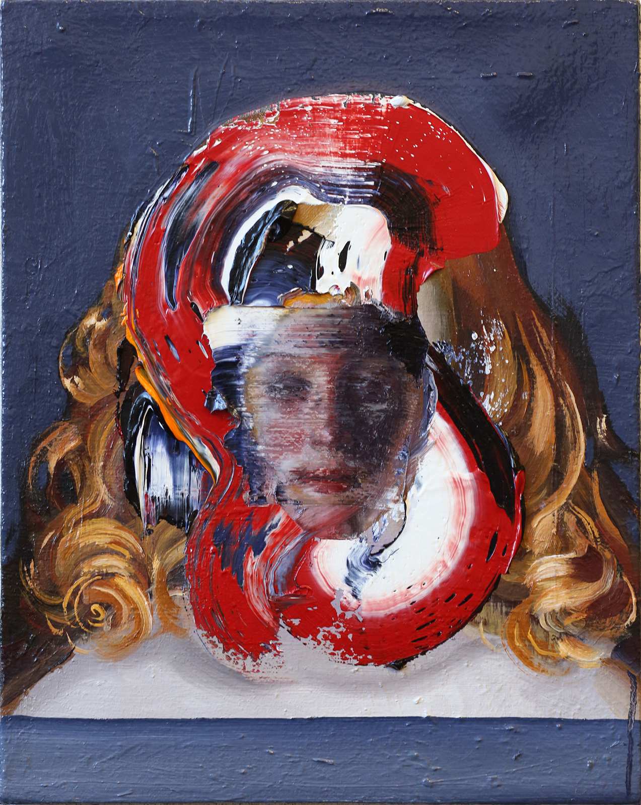 Der Kern,Painting by Rayk Goetze