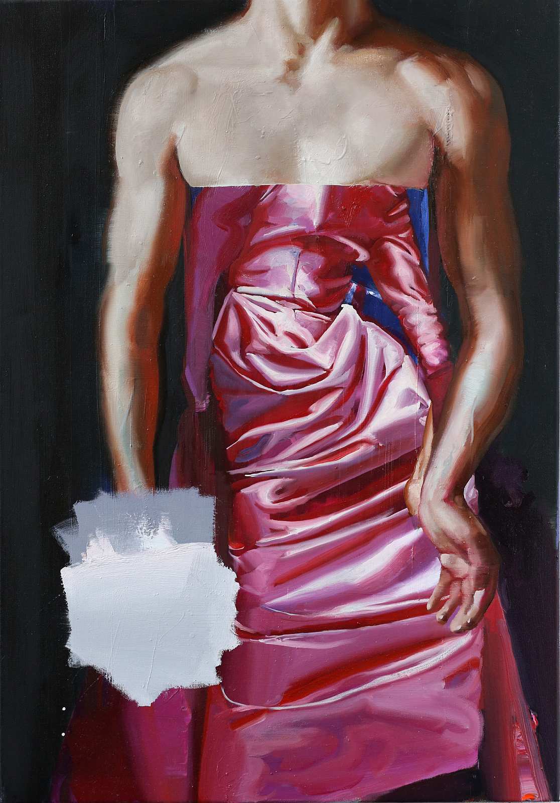 Die Gabe,Painting by Rayk Goetze