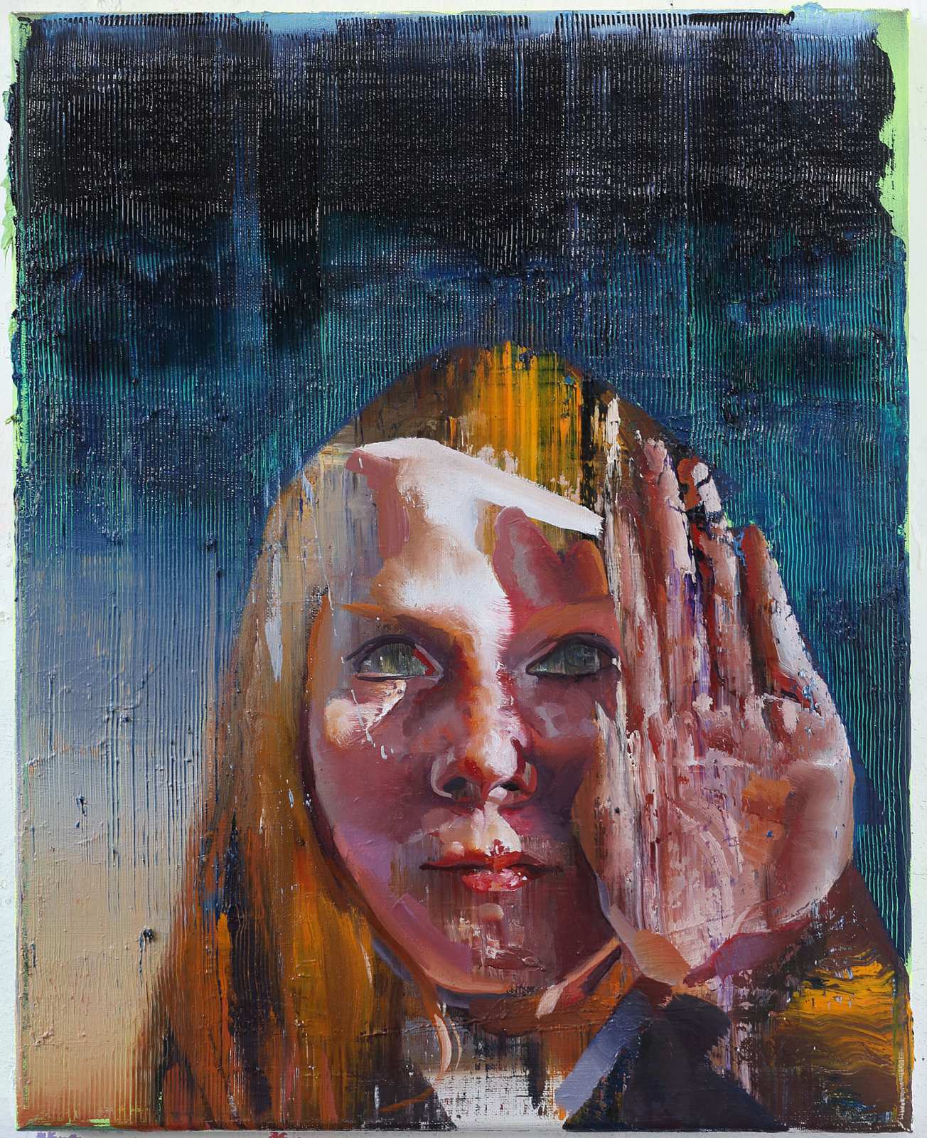 Gruß,Painting by Rayk Goetze