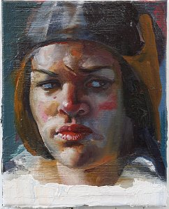 Portrait Jot,Painting by Rayk Goetze