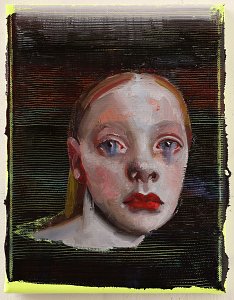 Portrait N°15 (Harley),Painting by Rayk Goetze