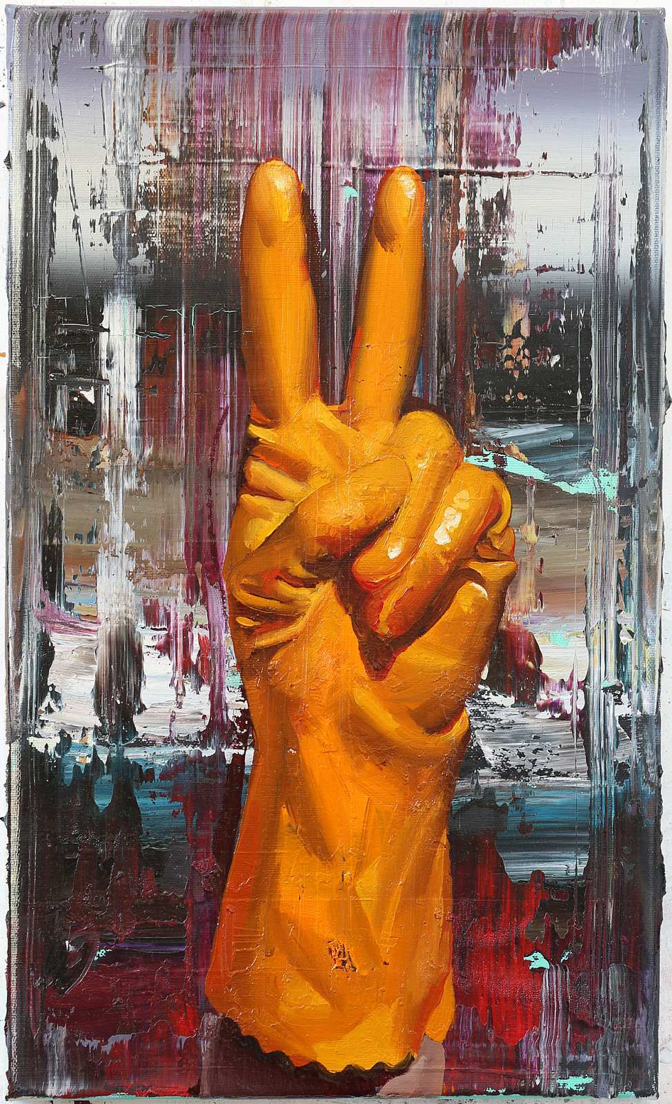 VeniVidiVici,Painting by Rayk Goetze