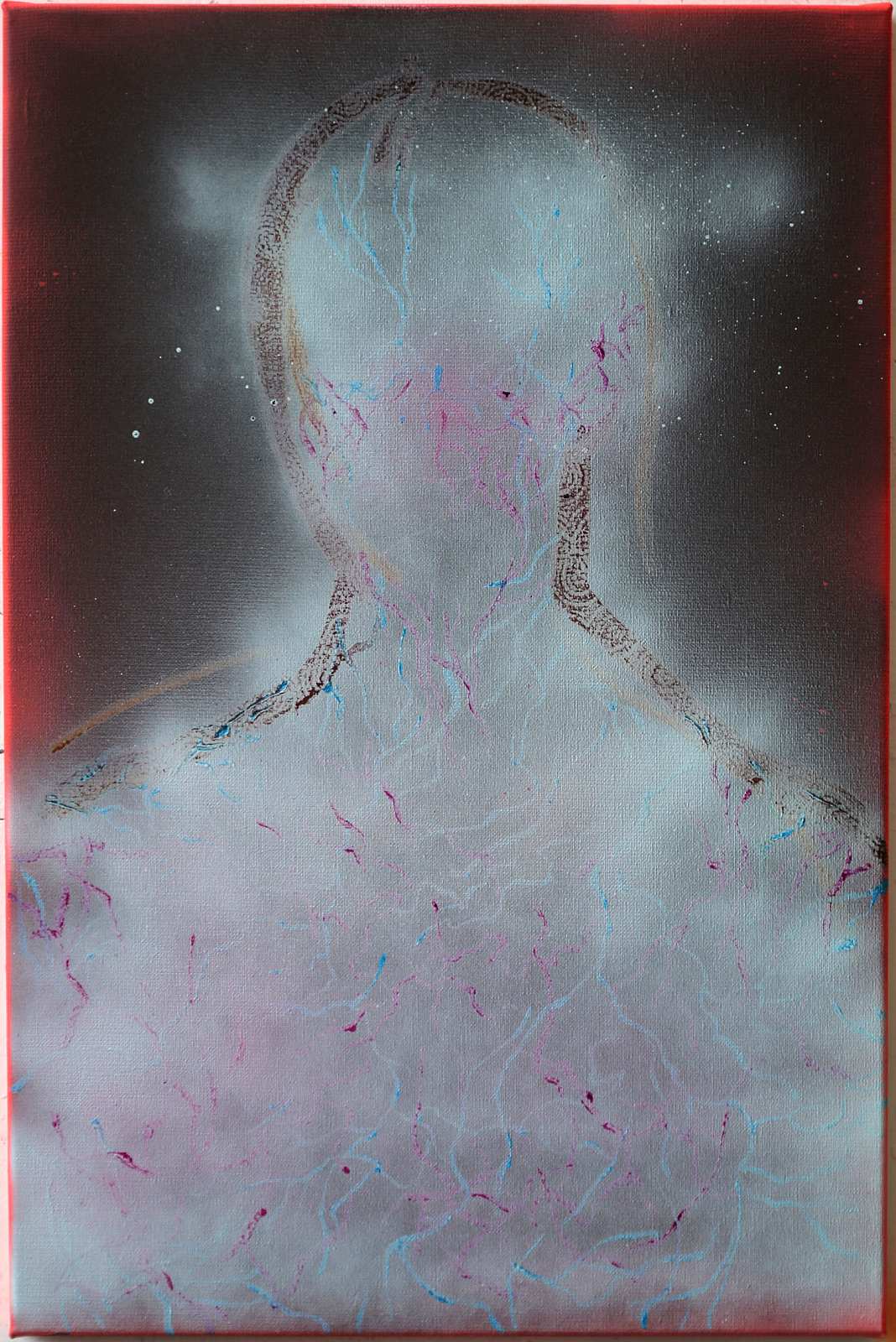 Aderlasz 2,Painting by Rayk Goetze
