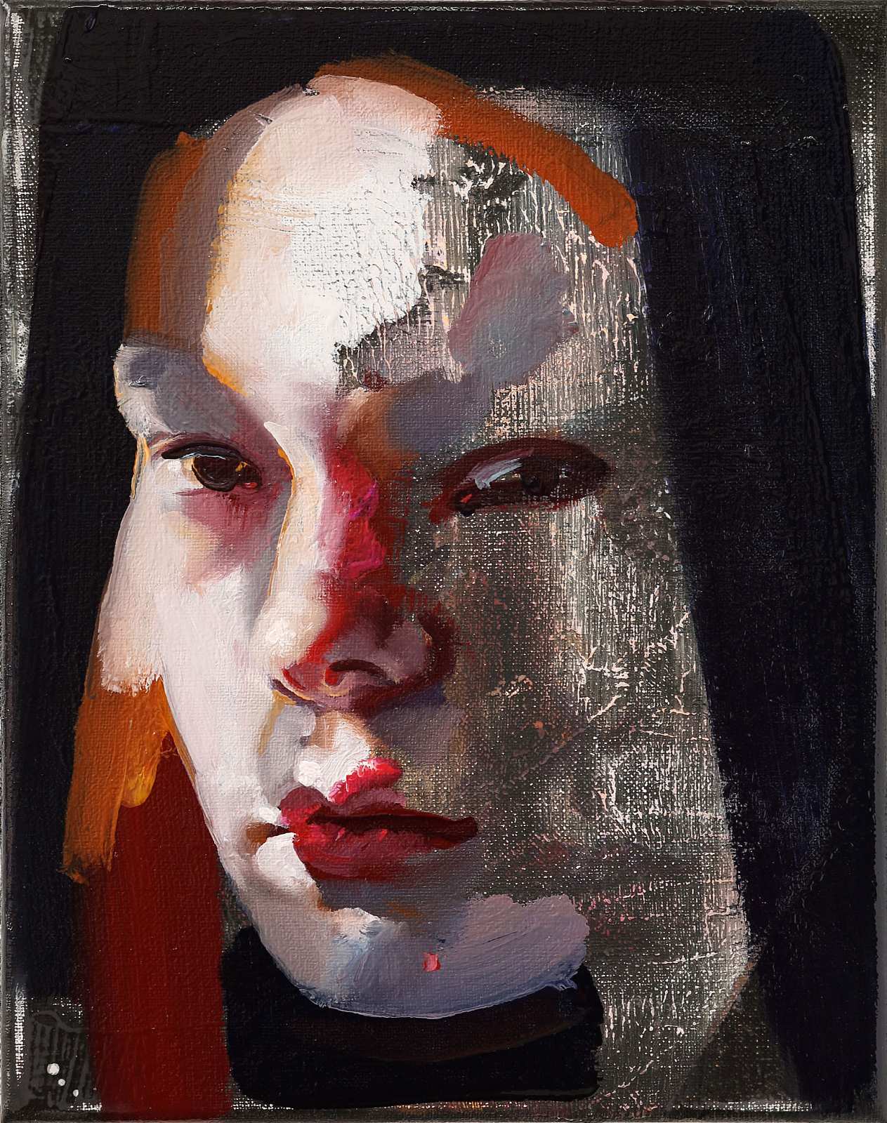 Portrait Nr.4,Painting by Rayk Goetze