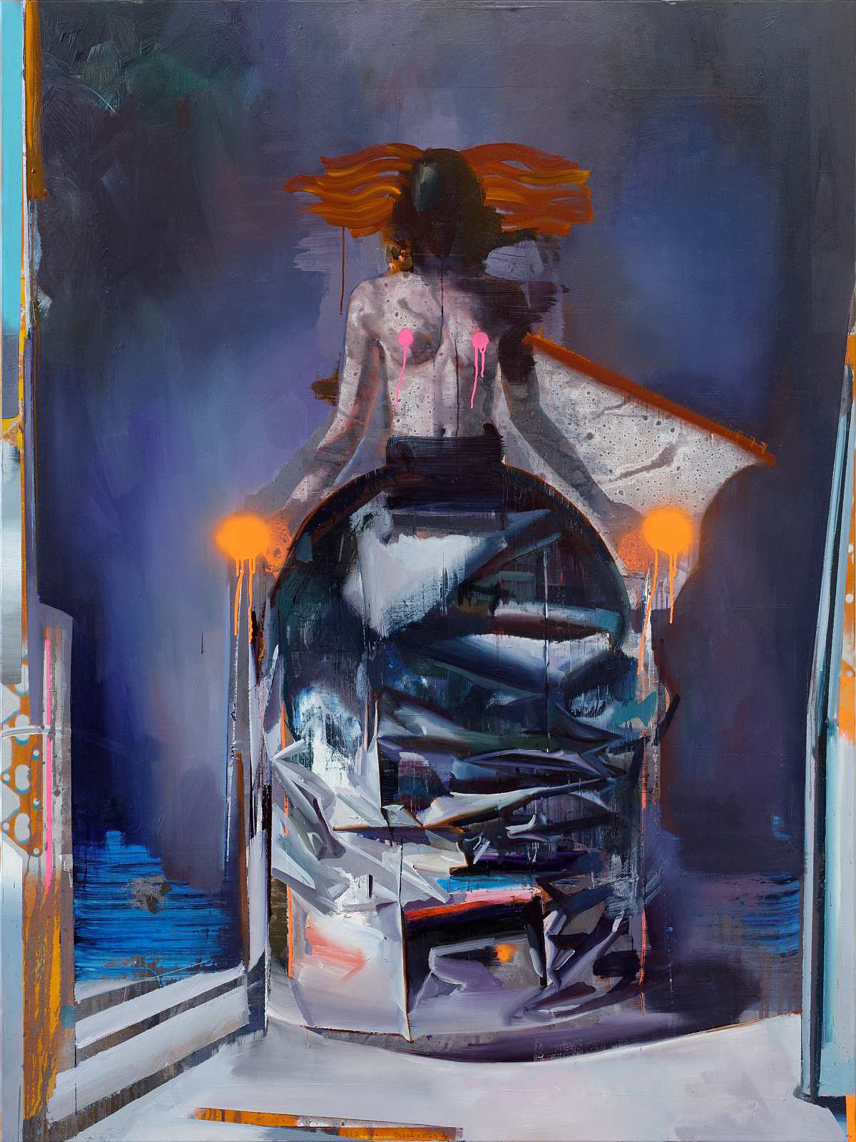 Schöne Bescherung,Painting by Rayk Goetze