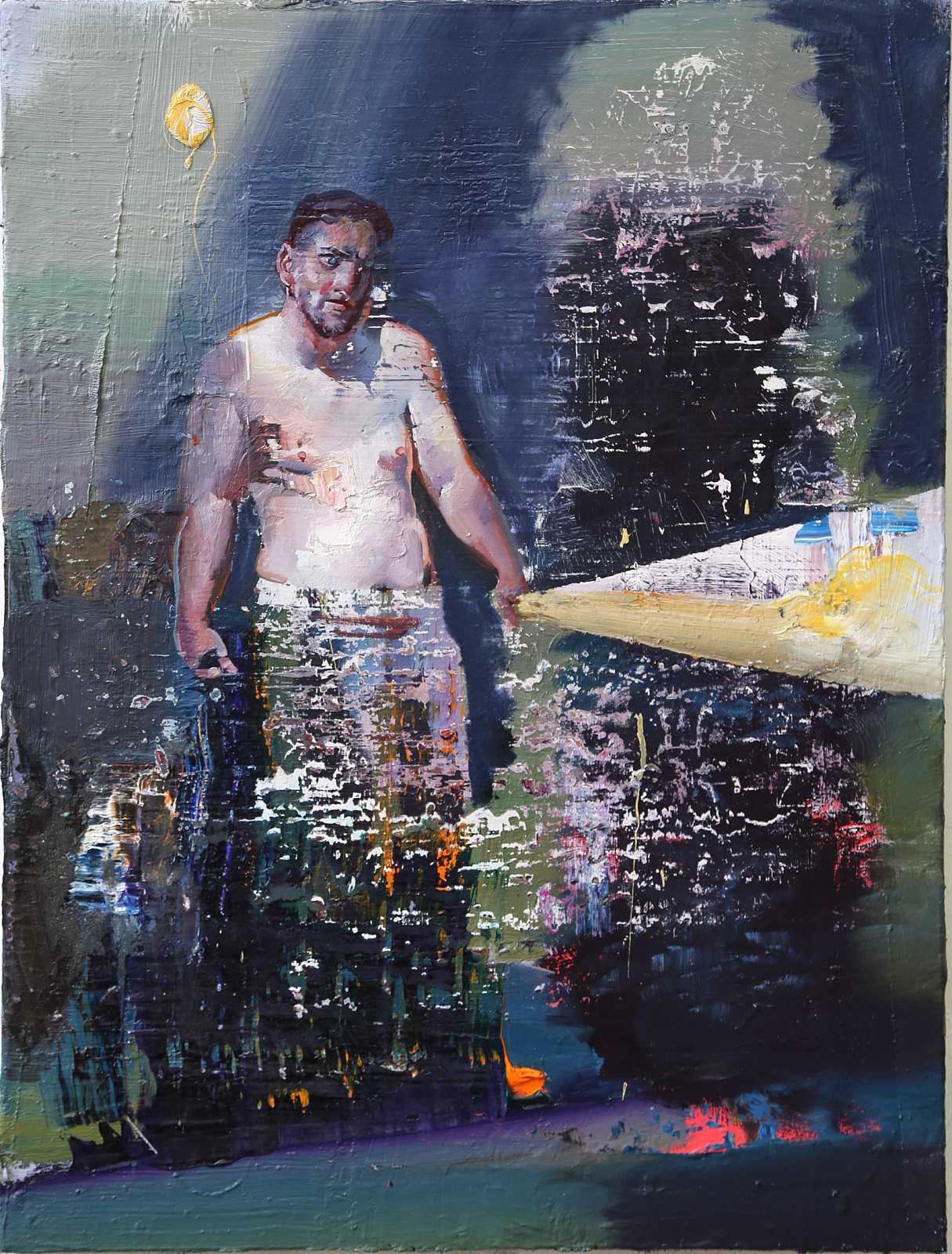 Wart 2,Painting by Rayk Goetze