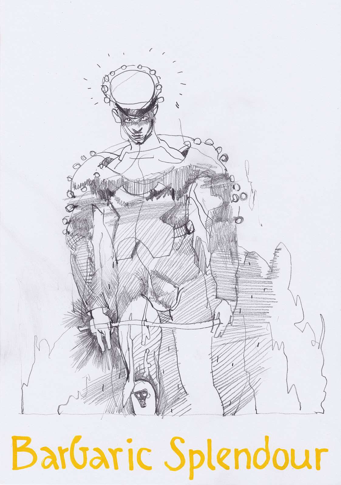 Barbaric Splendour,Painting by Rayk Goetze