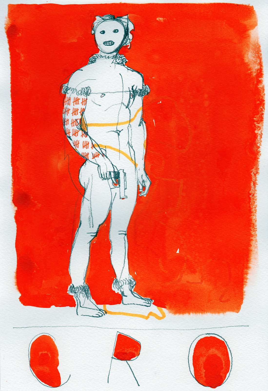 CRO,Painting by Rayk Goetze