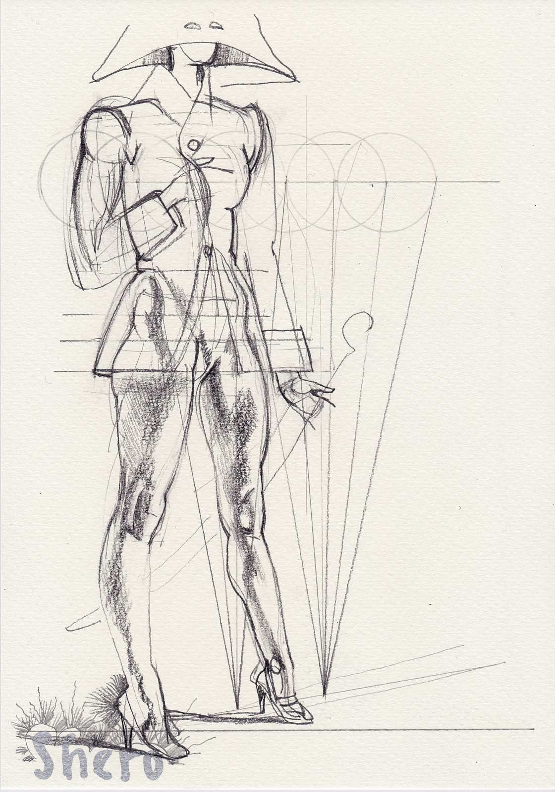 Shero,Painting by Rayk Goetze