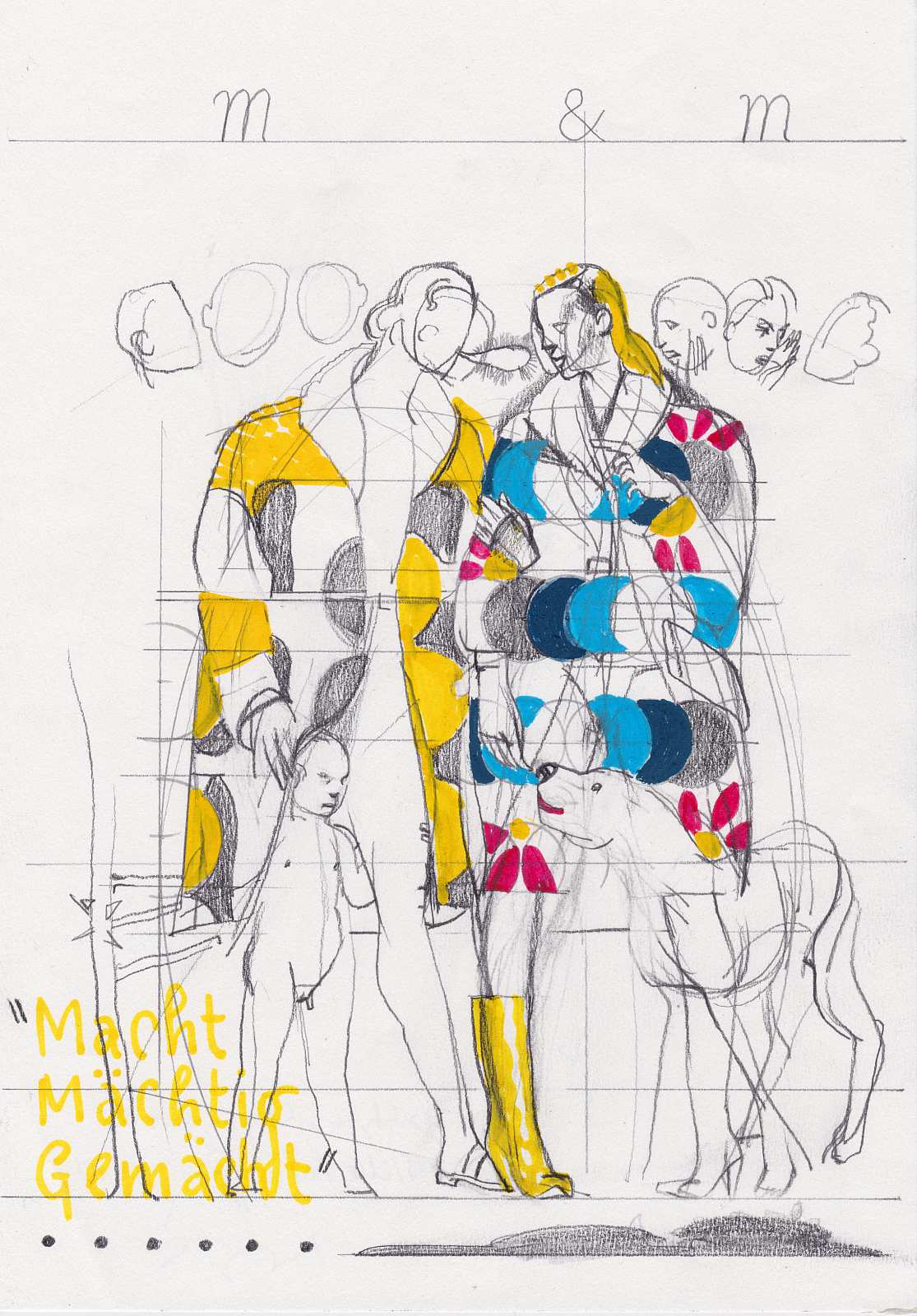 Stille Post,Painting by Rayk Goetze