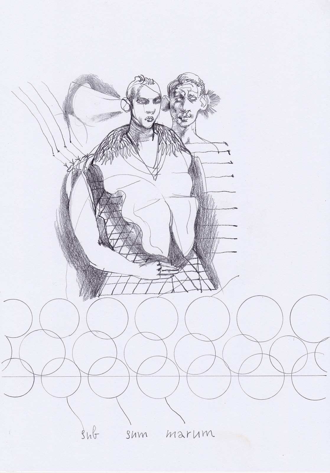 Sub sum marum,Painting by Rayk Goetze