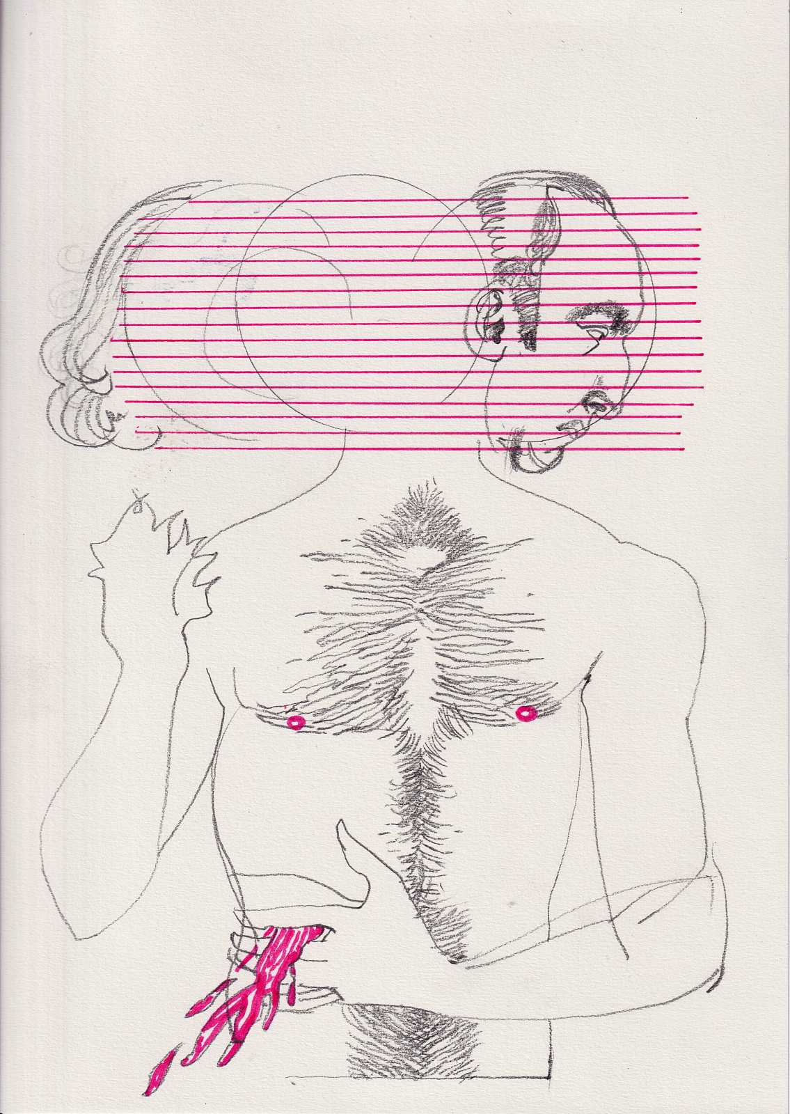 Die Wunde,Painting by Rayk Goetze