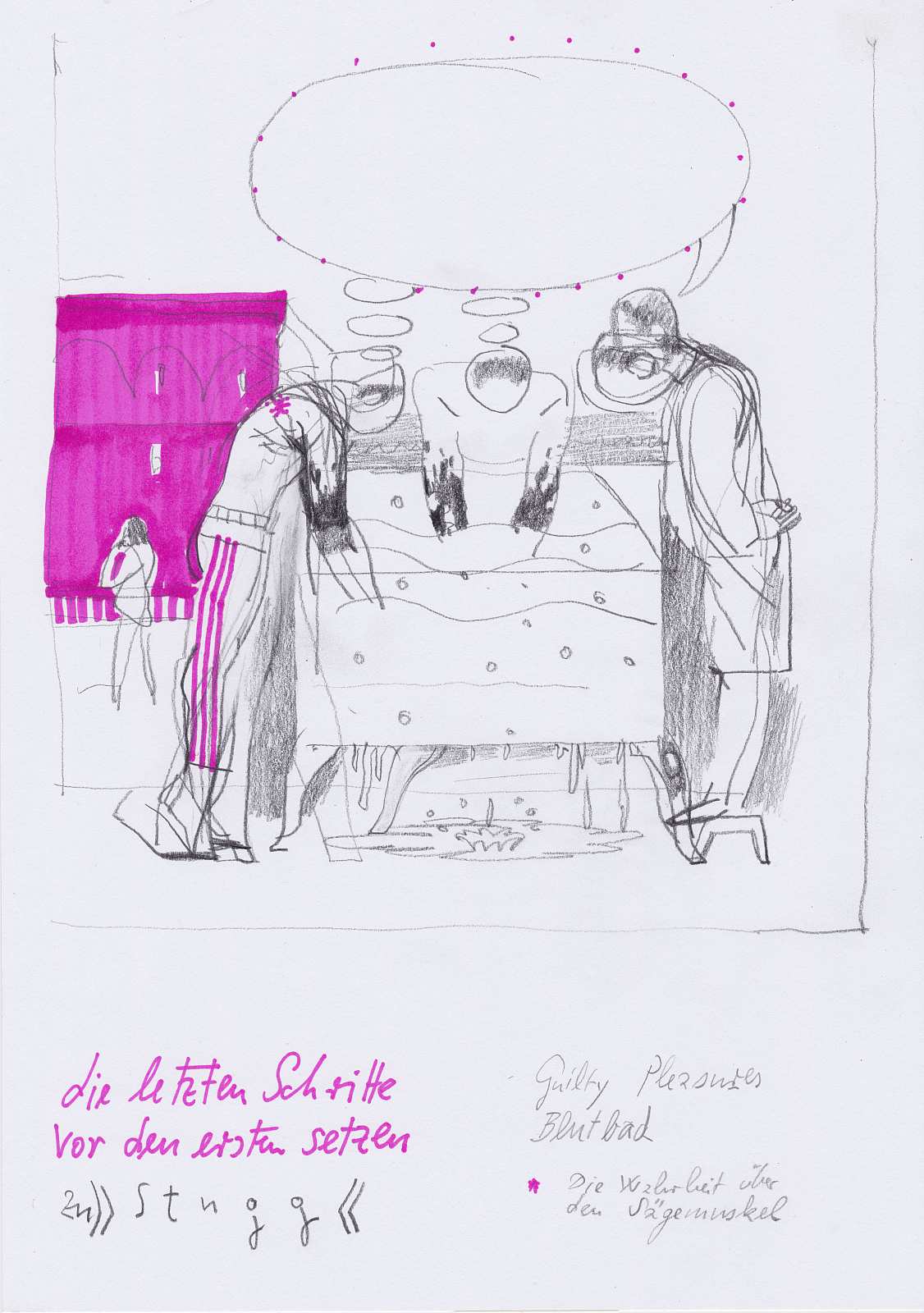 Guilty Pleasures,Painting by Rayk Goetze