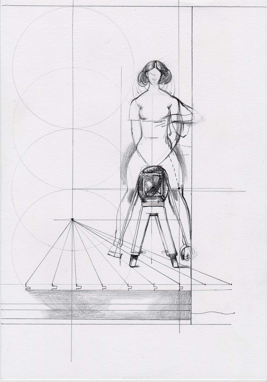 Set (Madonna riding),Painting by Rayk Goetze