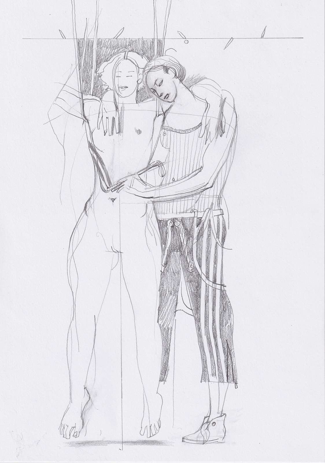 Zärtliche Zeiten,Painting by Rayk Goetze