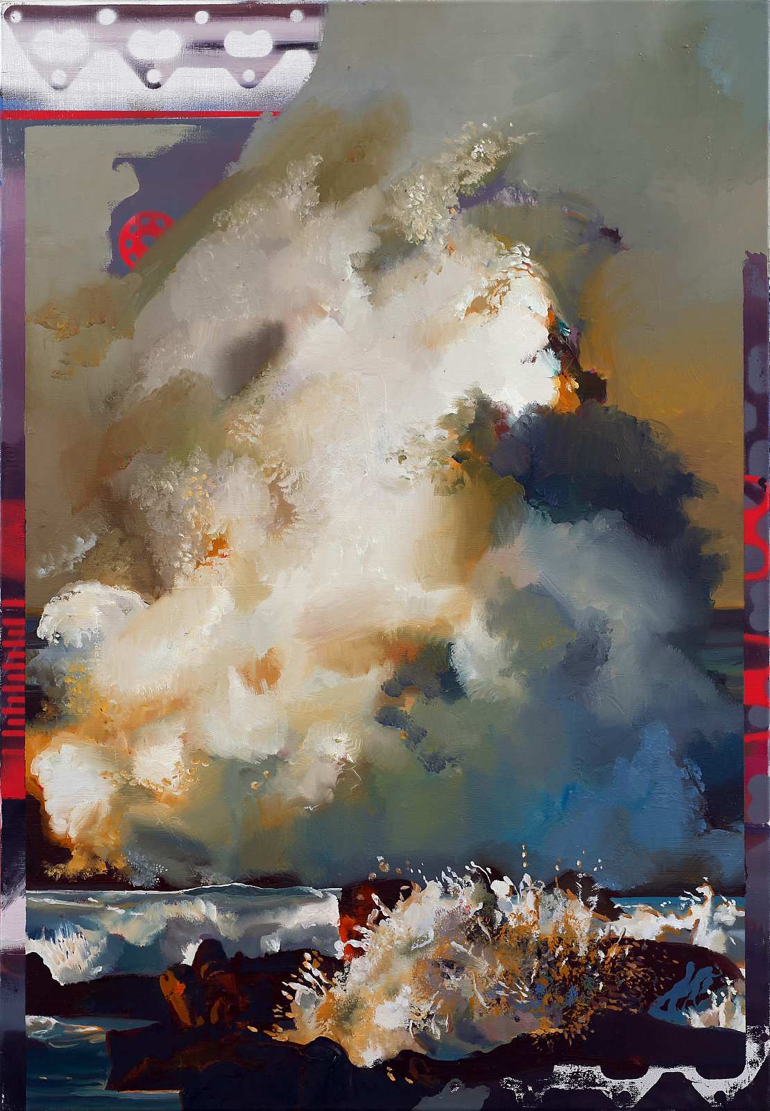 Brandung Eins,Painting by Rayk Goetze