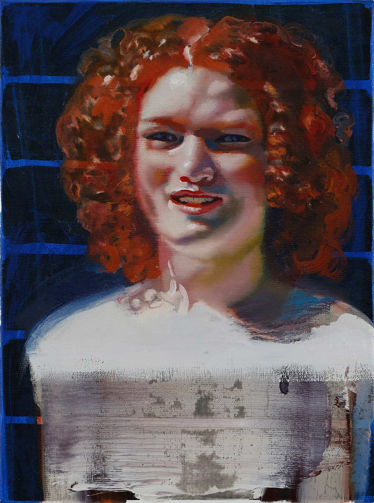 Rotschopf (Test, Test),Painting by Rayk Goetze