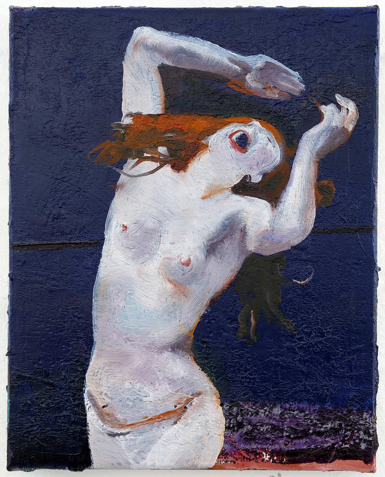 Schlag,Painting by Rayk Goetze