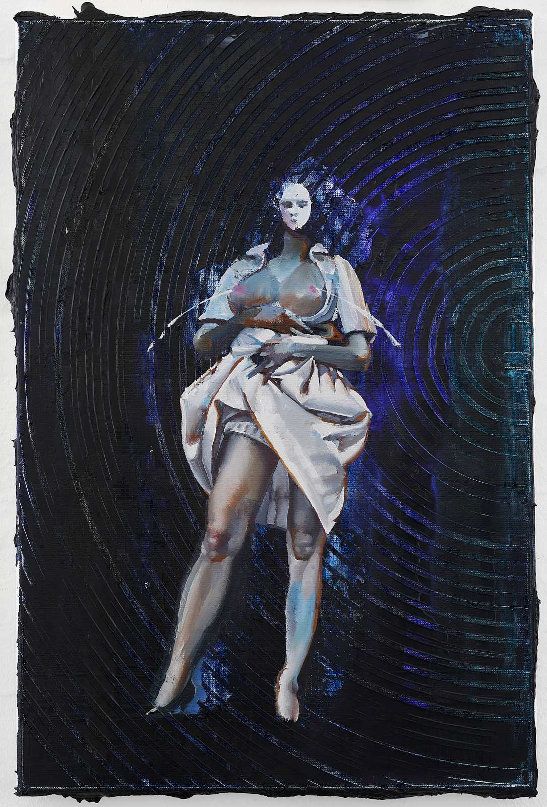 Übermutter,Painting by Rayk Goetze