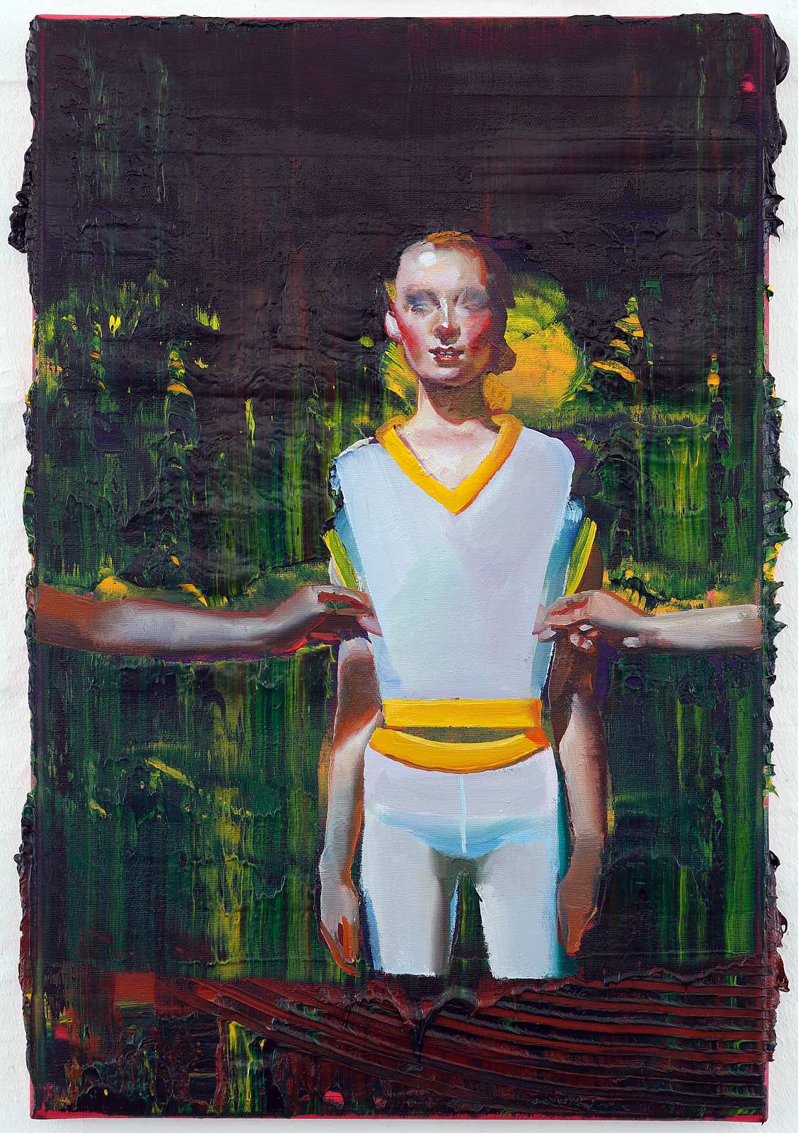 Vienna Pleasures 2,Painting by Rayk Goetze