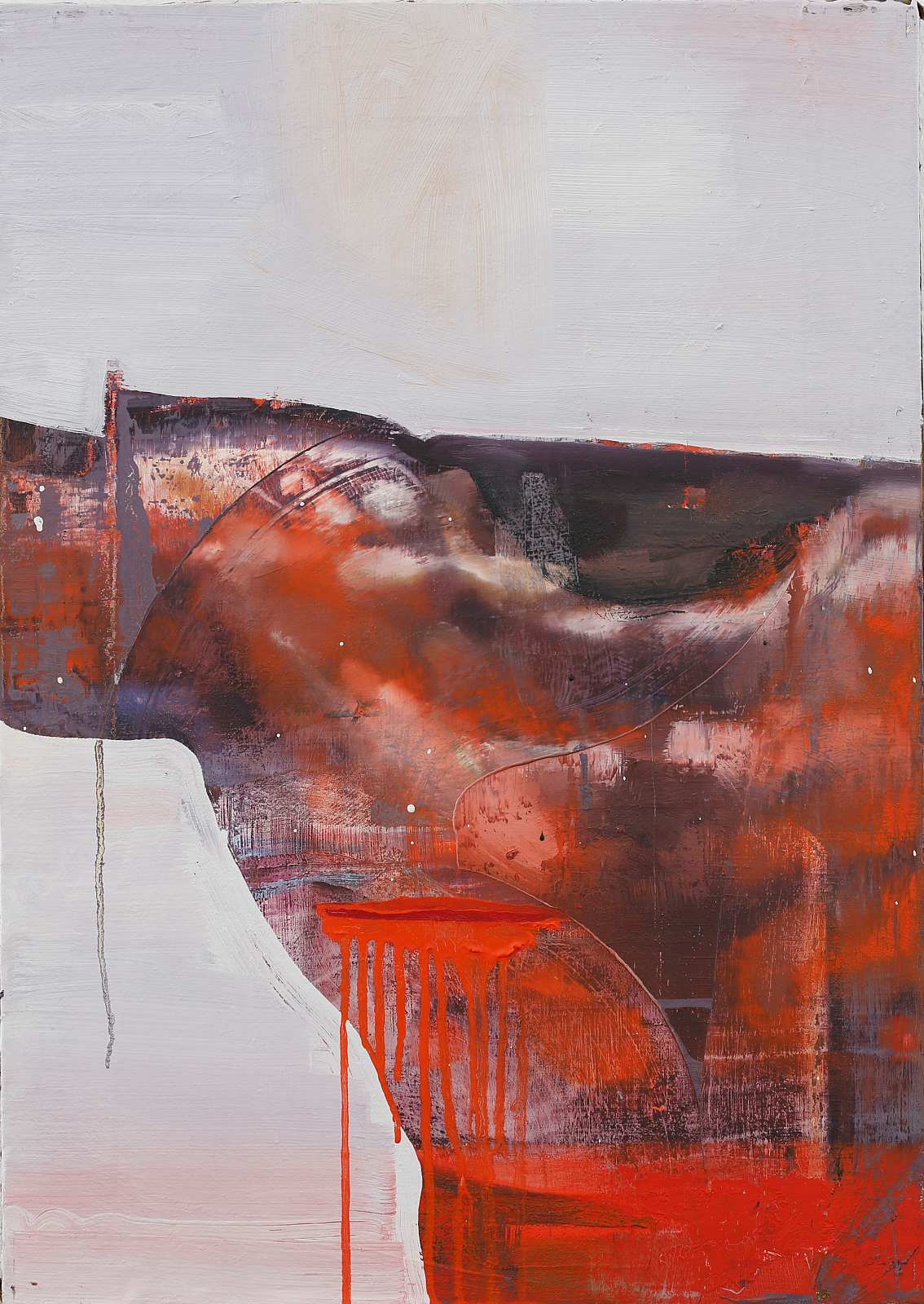 Wunde,Painting by Rayk Goetze