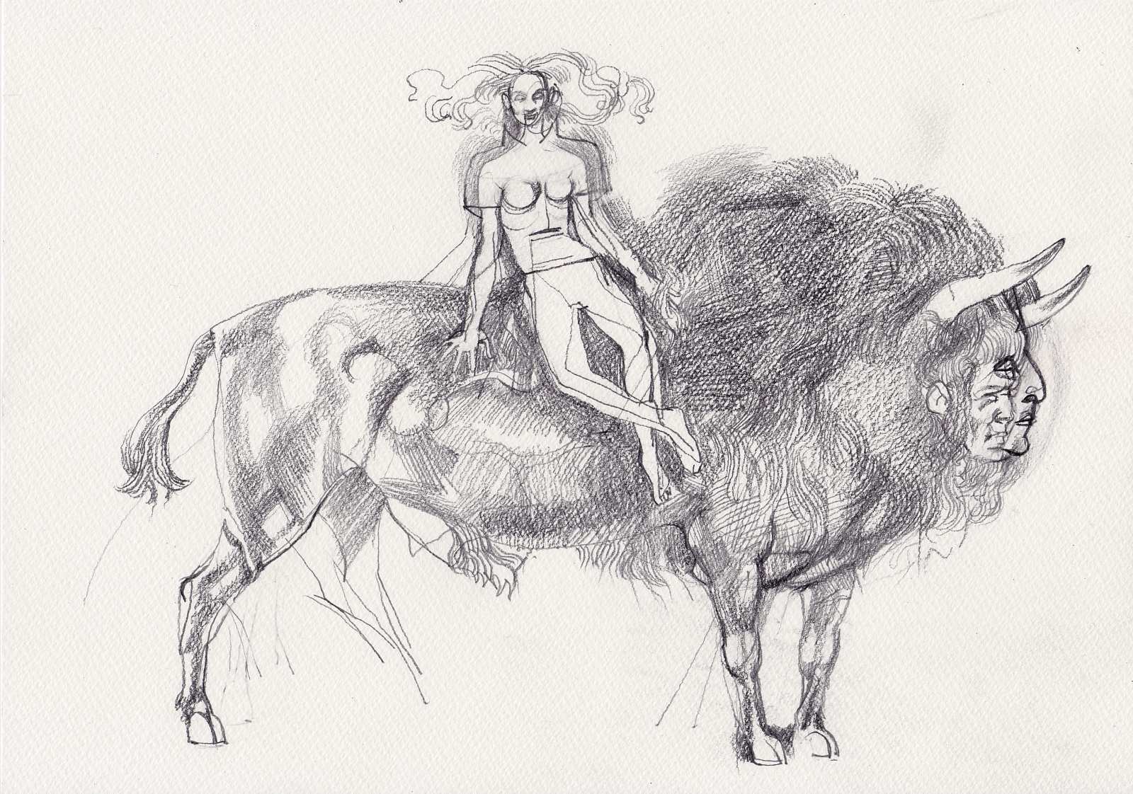 Die Reise,Painting by Rayk Goetze