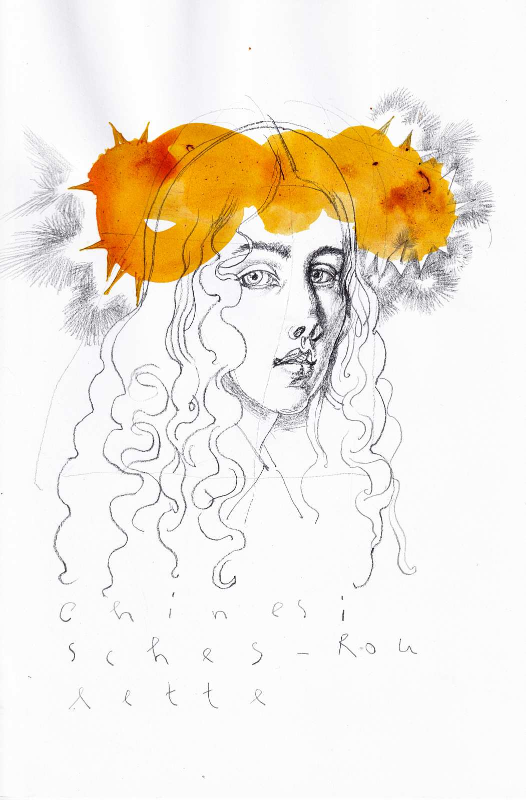 Dornenkrone,Painting by Rayk Goetze