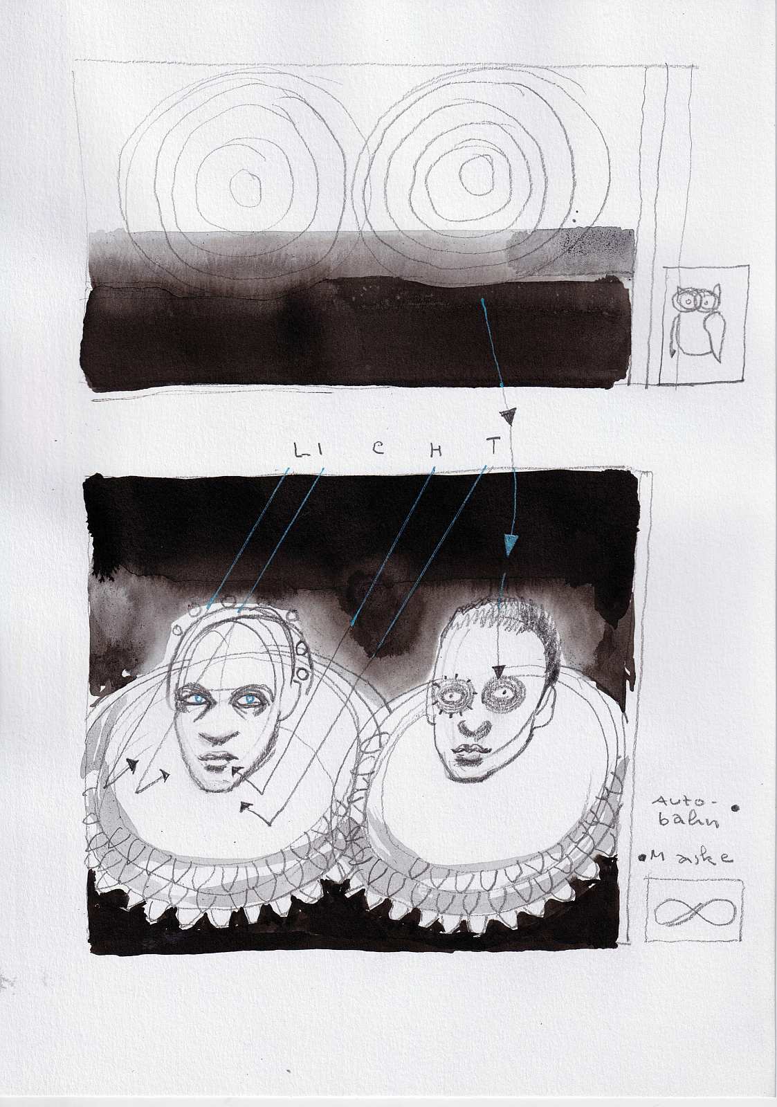 Interferences,Painting by Rayk Goetze