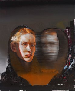 Doppel,Painting by Rayk Goetze
