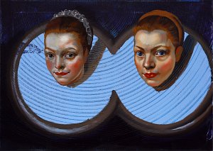 Doppler (3),Painting by Rayk Goetze