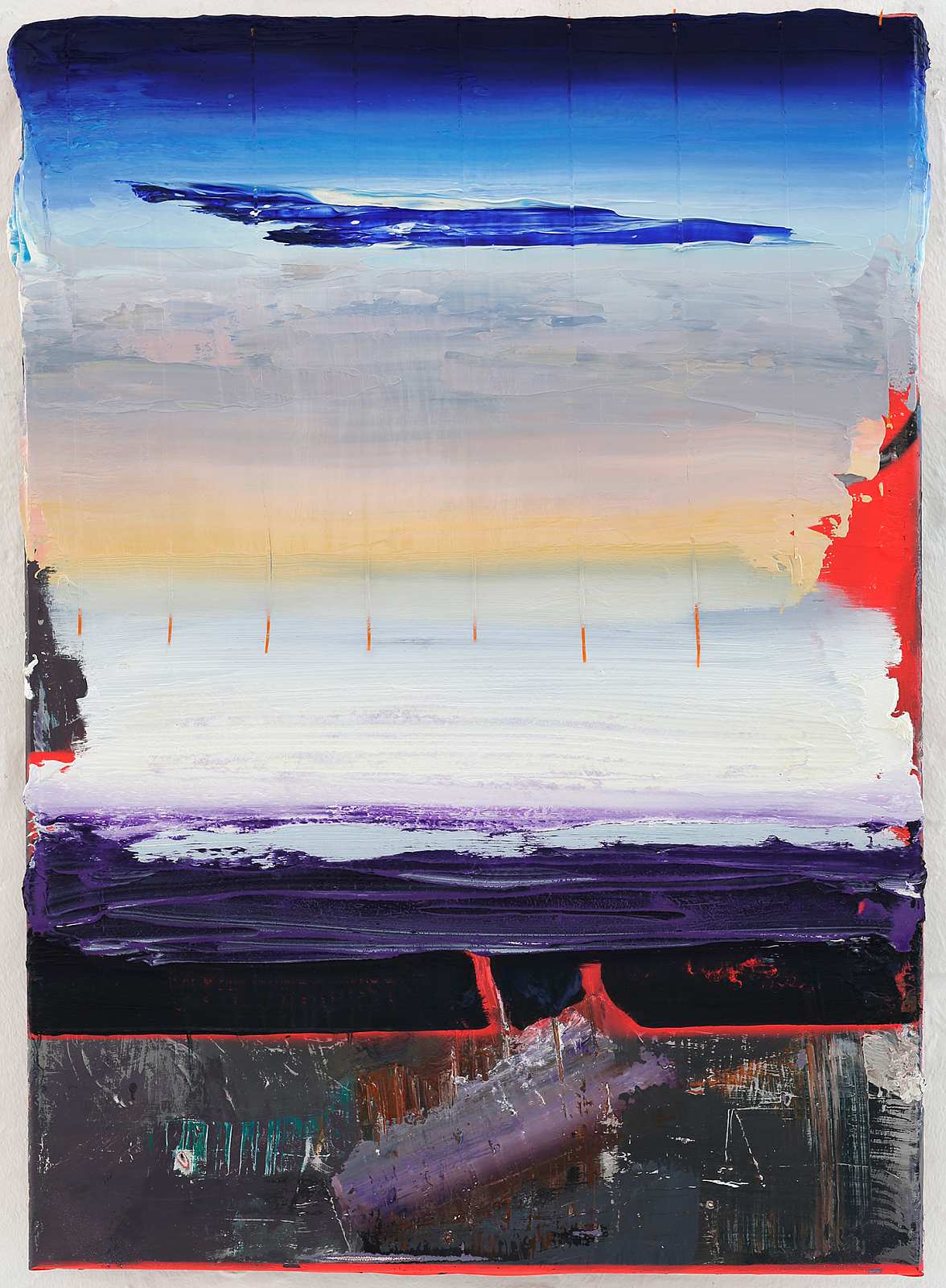 Einstieg,Painting by Rayk Goetze