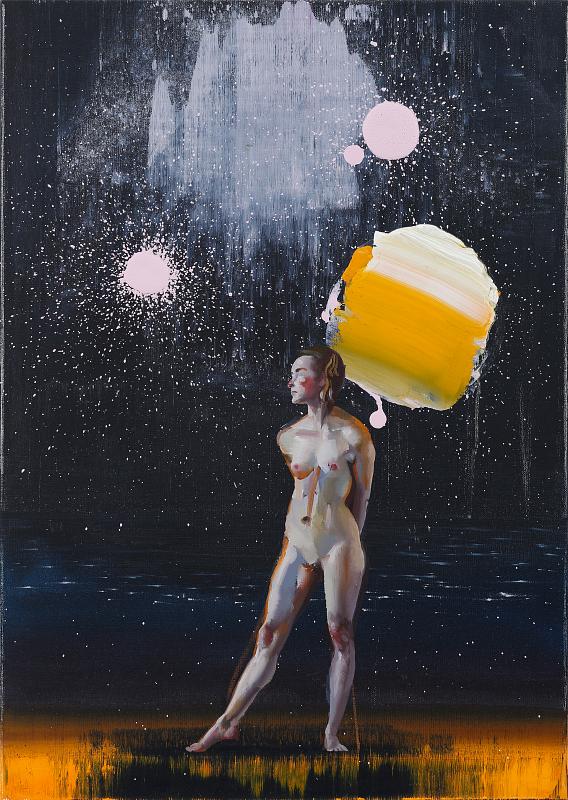 Moonwalker, Painting by Rayk Goetze