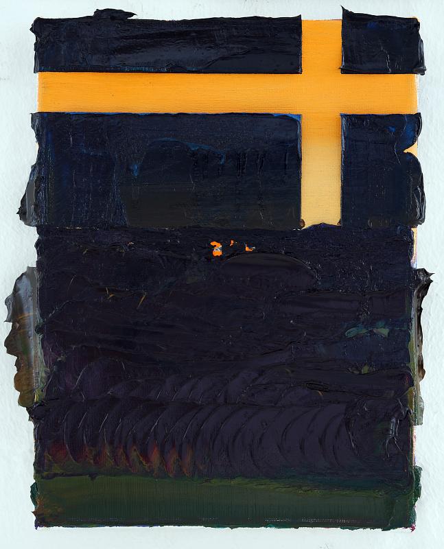 Piece 5 (Flag), Painting by Rayk Goetze