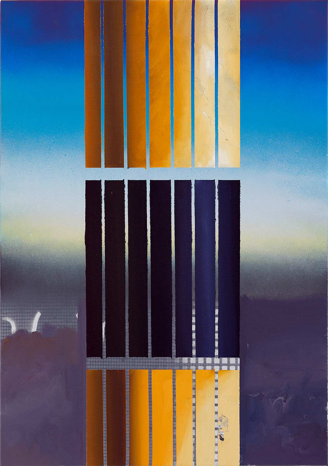 Säule,Painting by Rayk Goetze