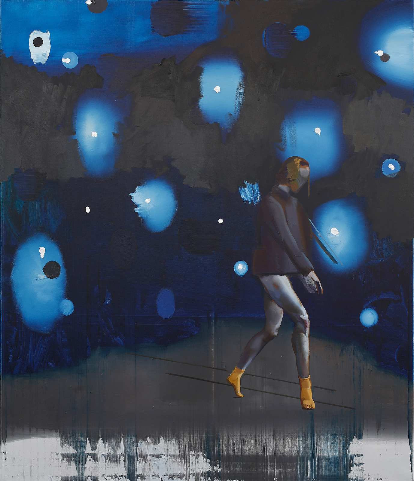 Vertreibung aus dem Paradies 2,Painting by Rayk Goetze