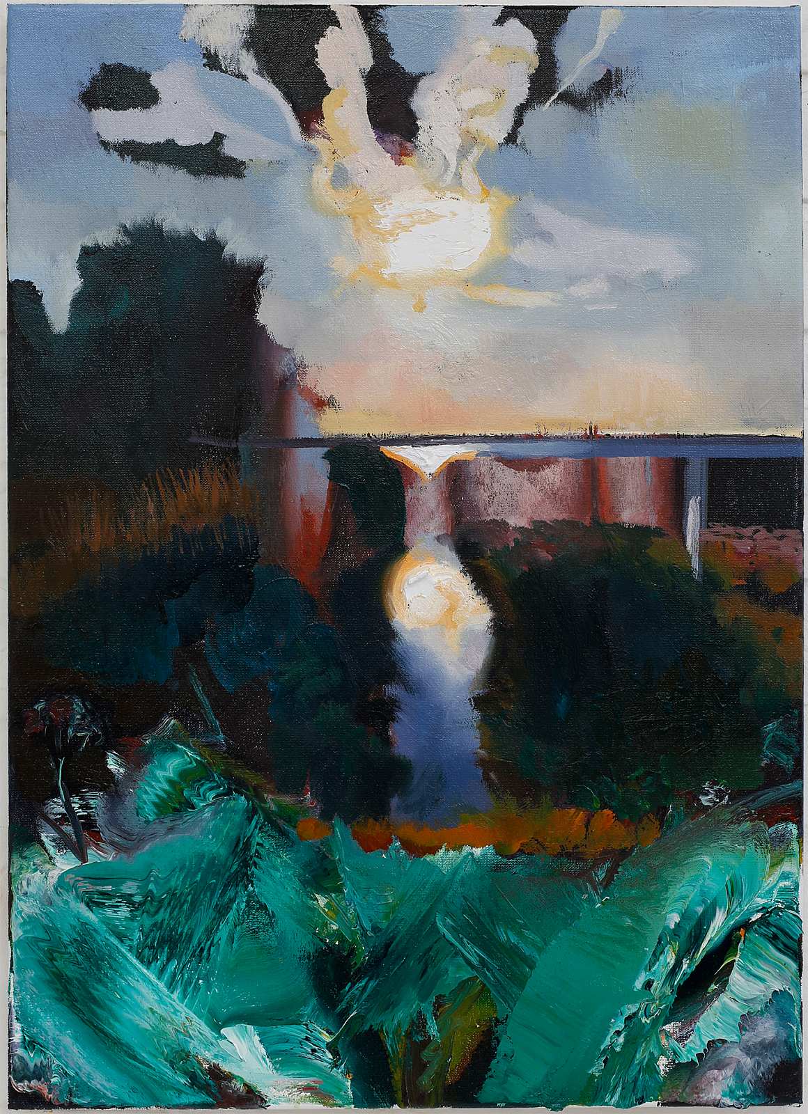 Die Insel (Study1),Painting by Rayk Goetze