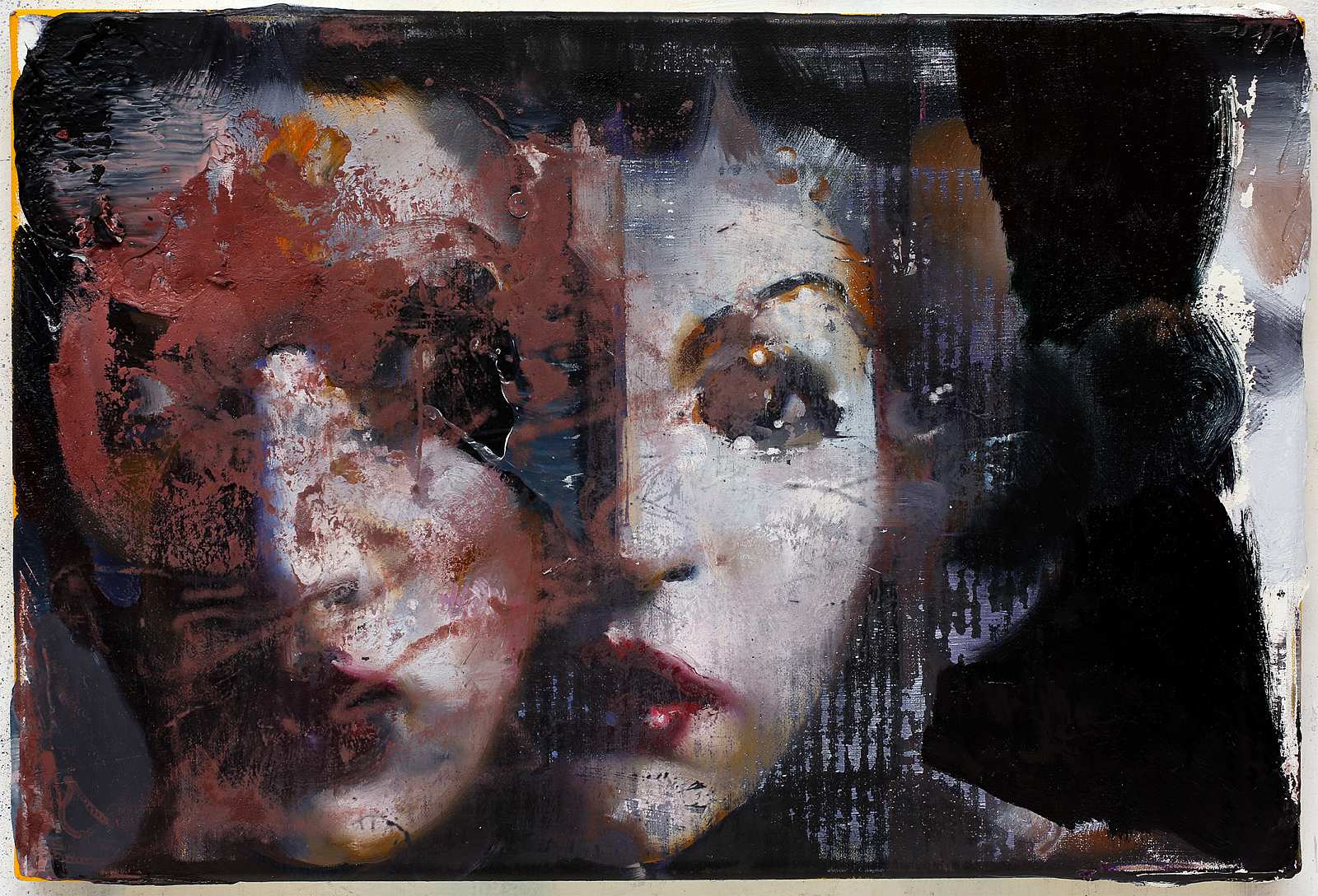 Doublebind,Painting by Rayk Goetze