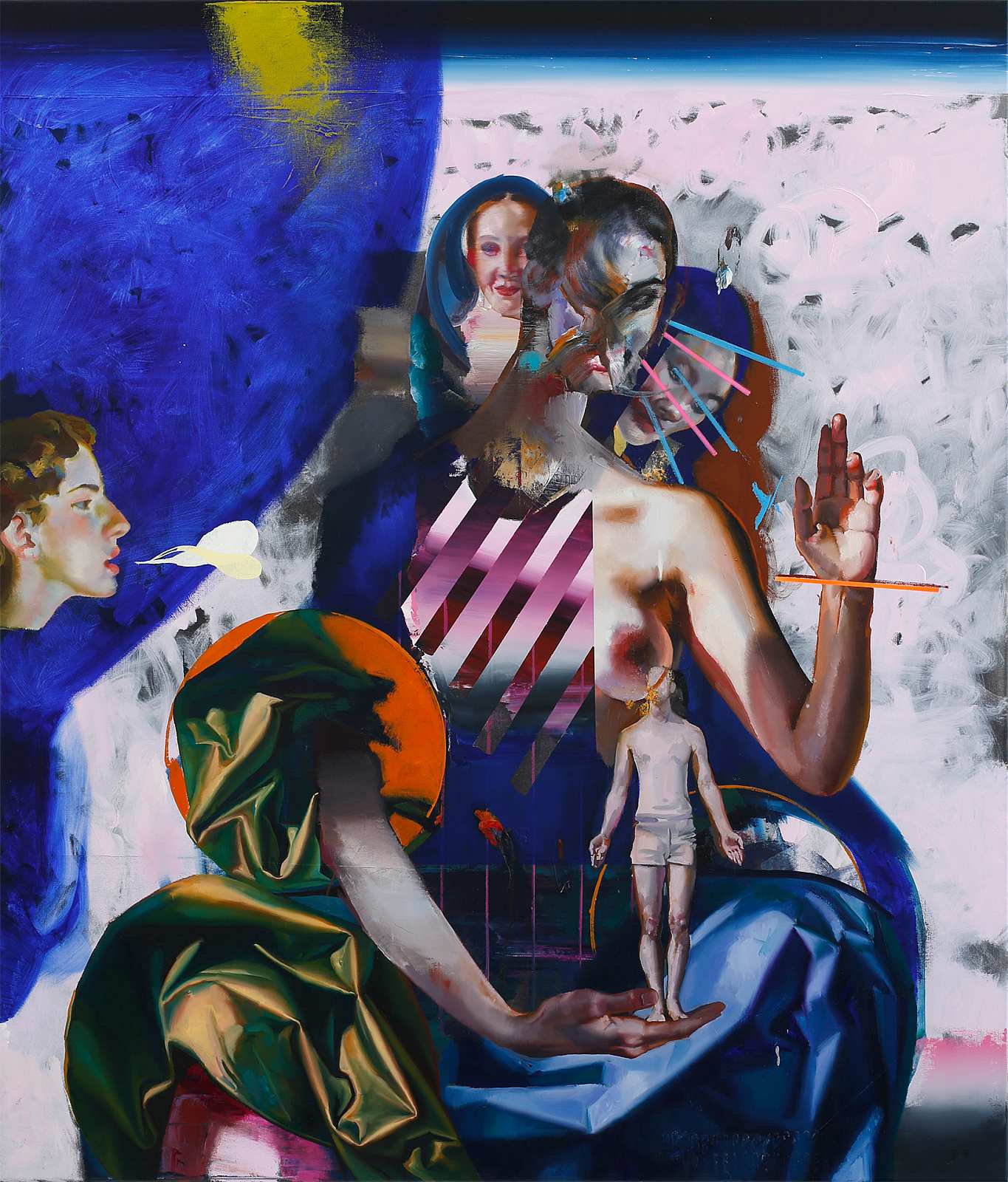 Hoheit Vier,Painting by Rayk Goetze